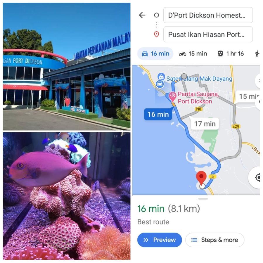 D'Port Dicksonmuslimonly Homestay Esterno foto