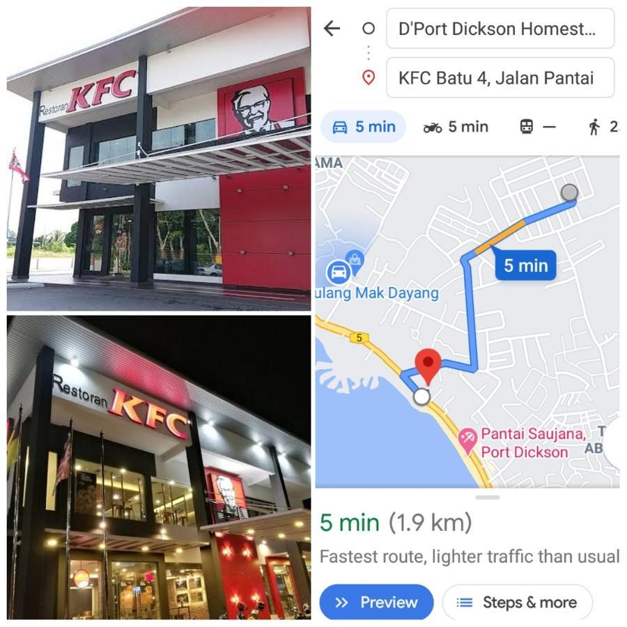 D'Port Dicksonmuslimonly Homestay Esterno foto